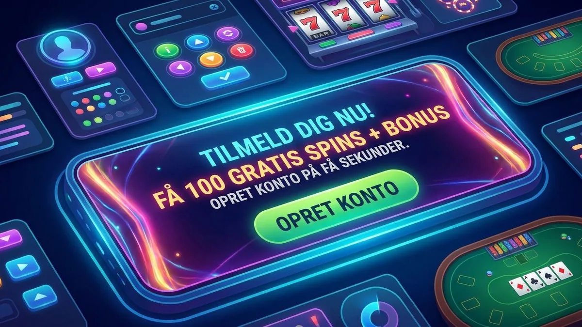 Tilmelding med bonus